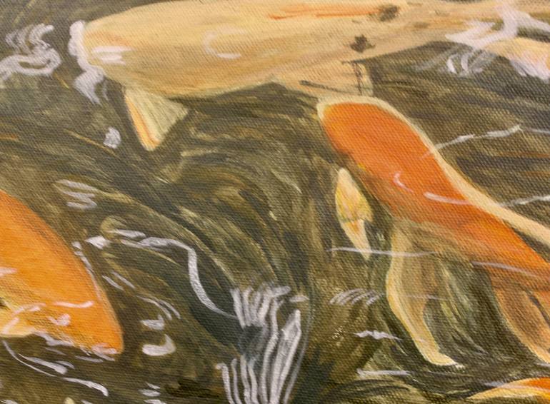 Original Fish Painting by Sandra Lee Kennedy