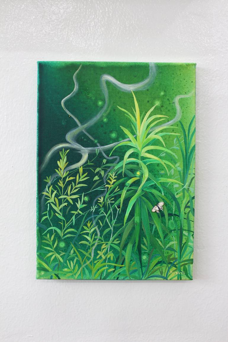 Original Figurative Nature Painting by Myoung Jo