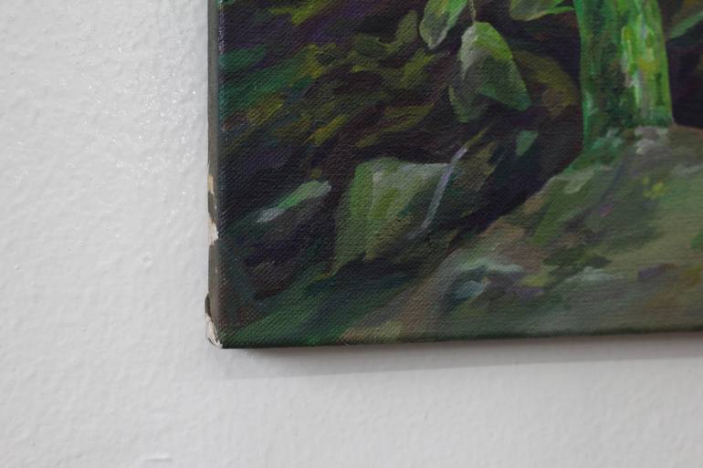 Original Figurative Landscape Painting by Myoung Jo