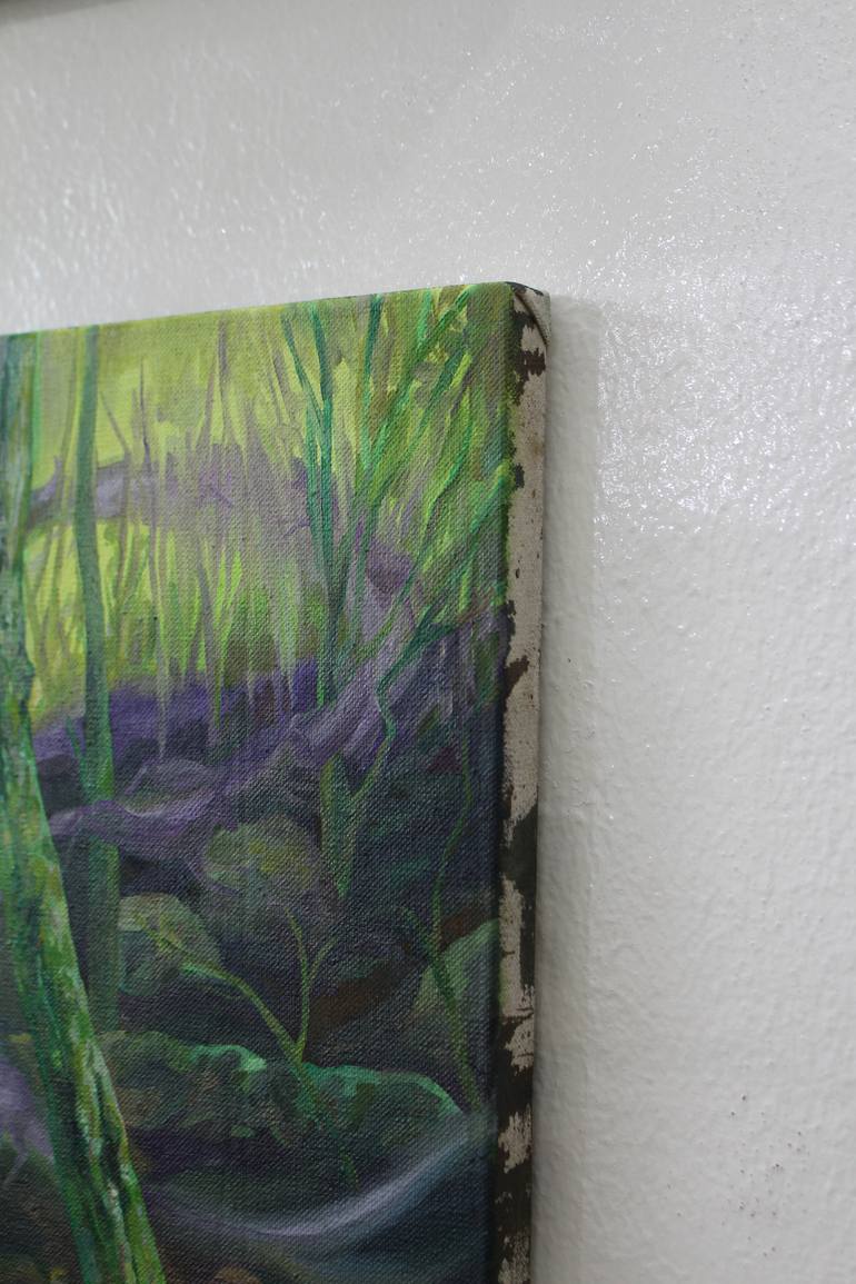 Original Figurative Landscape Painting by Myoung Jo