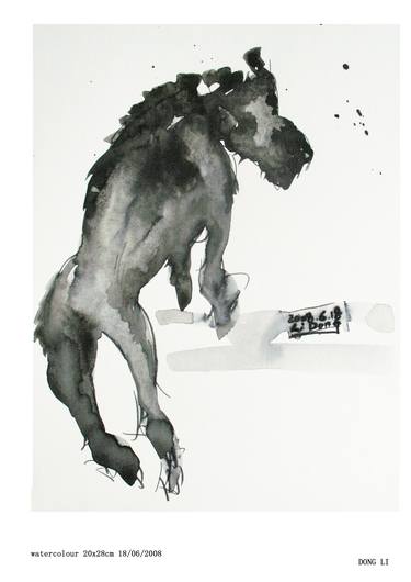 Print of Expressionism Animal Paintings by Dong Li-Blackwell