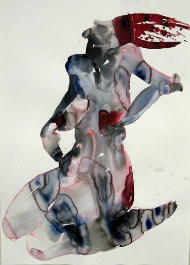 Original Expressionism Body Paintings by Dong Li-Blackwell