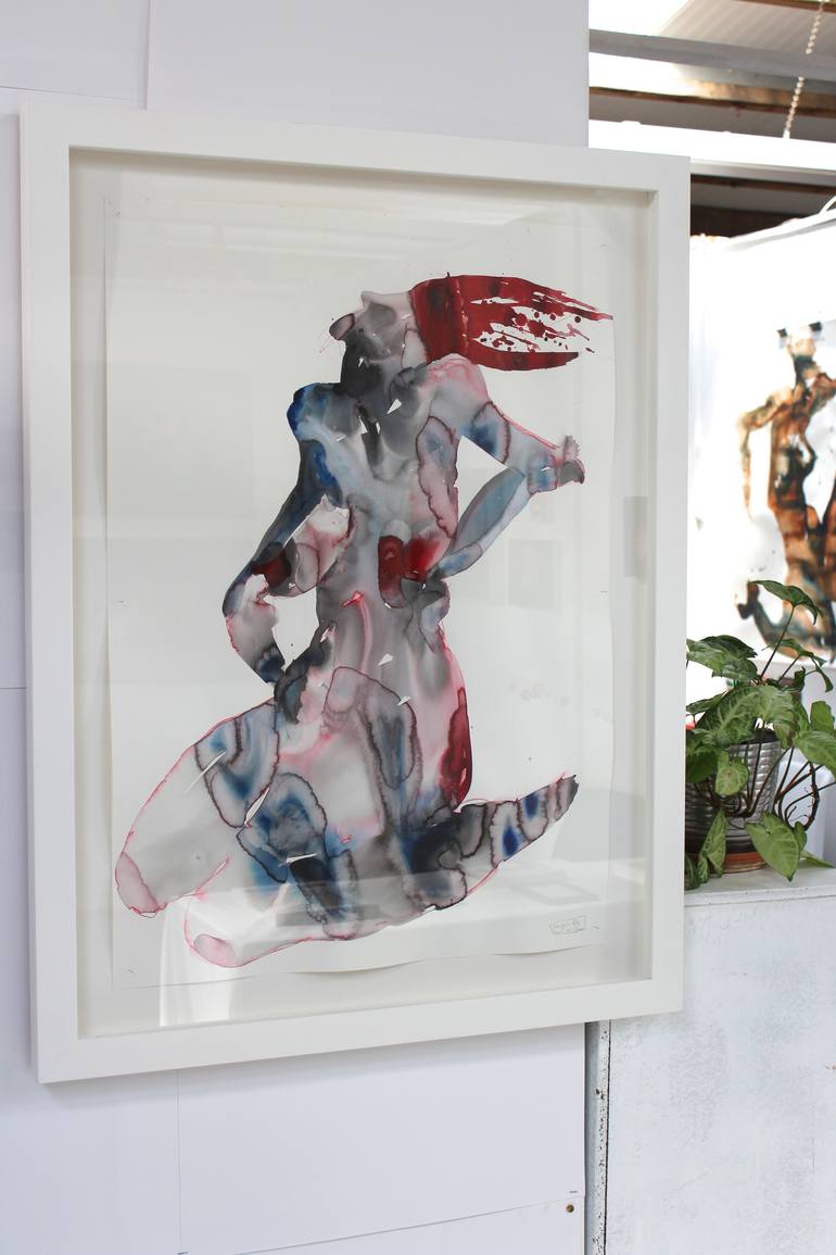 Original Abstract Body Painting by Dong Li-Blackwell