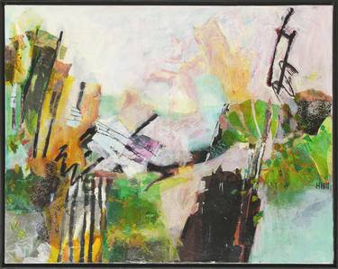 Print of Landscape Collage by HELEN HILL