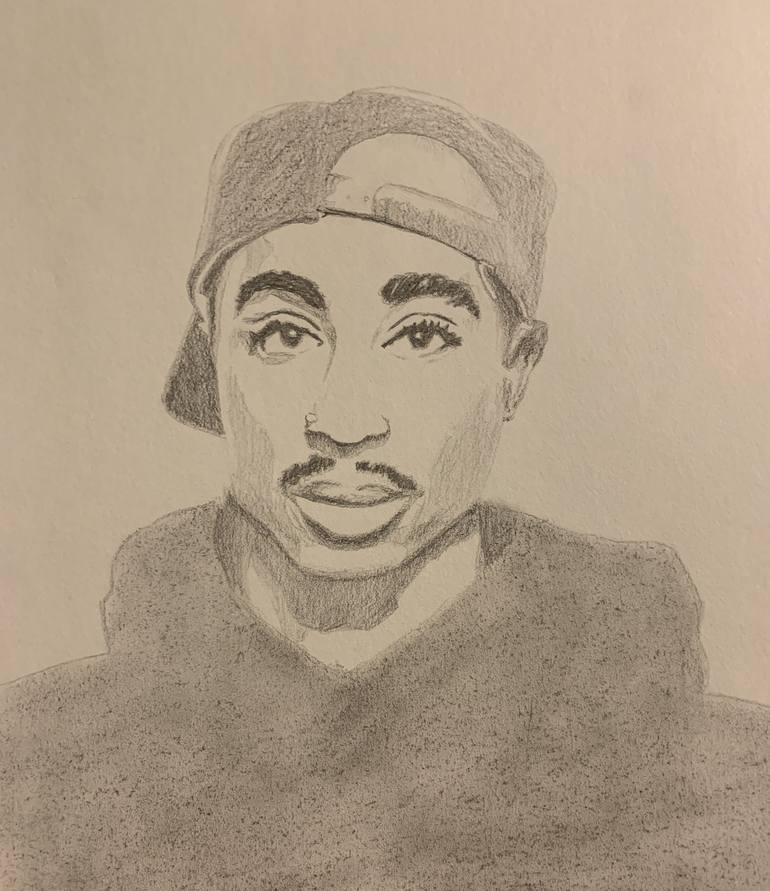 tupac drawings