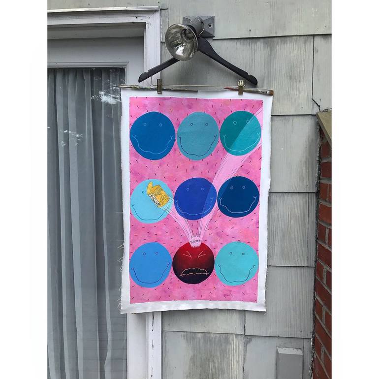 Original Abstract Painting by Jacob Gerard