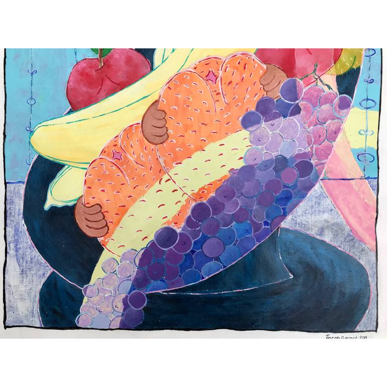 Original Abstract Painting by Jacob Gerard