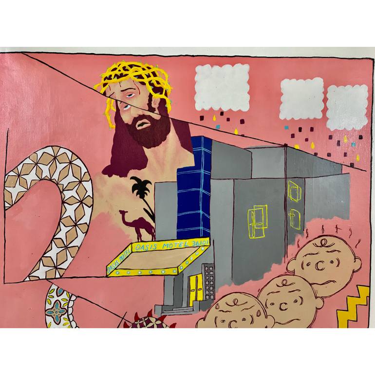 Original Abstract Painting by Jacob Gerard