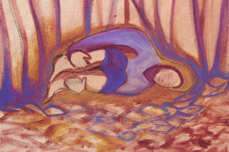 Original Figurative Body Painting by Jasmine Mills