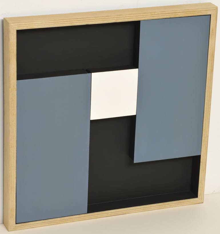 Original Abstract Geometric Sculpture by Manuel Izquierdo