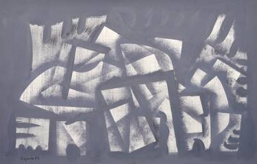 Original Abstract Geometric Paintings by Manuel Izquierdo
