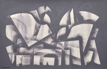 Print of Abstract Geometric Paintings by Manuel Izquierdo