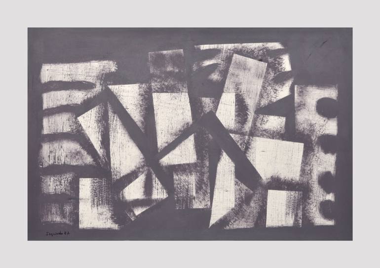 Original Contemporary Abstract Painting by Manuel Izquierdo