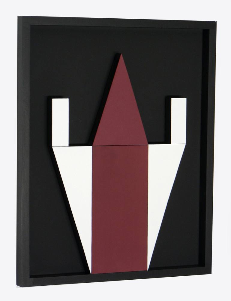 Original Geometric Sculpture by Manuel Izquierdo