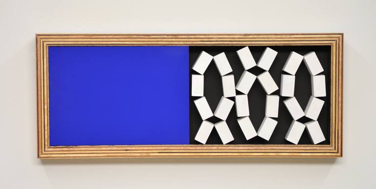 Original Abstract Geometric Sculpture by Manuel Izquierdo