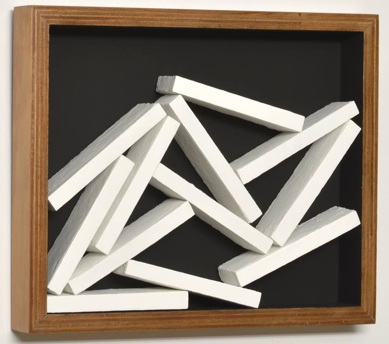 Original Conceptual Geometric Sculpture by Manuel Izquierdo