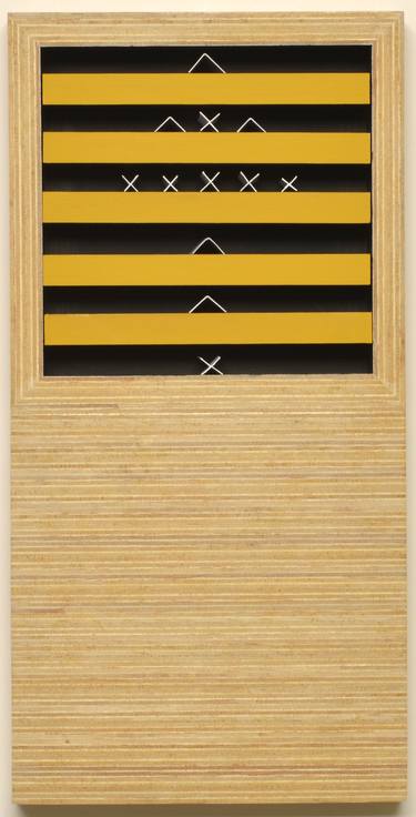 Original Abstract Geometric Sculpture by Manuel Izquierdo