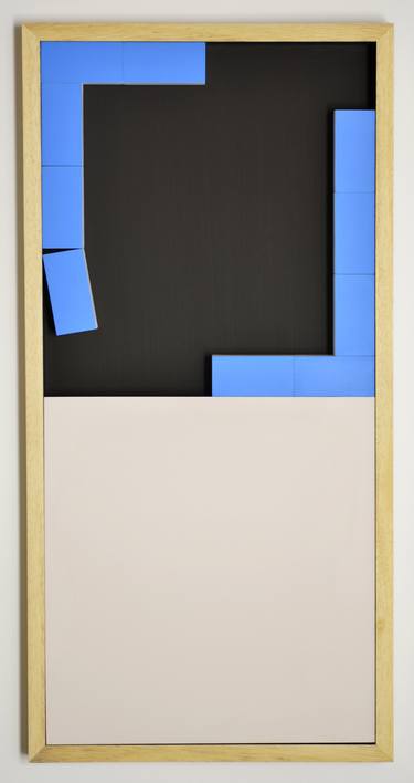 Original Abstract Geometric Sculpture by Manuel Izquierdo