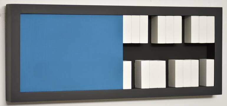 Original Abstract Wall Sculpture by Manuel Izquierdo