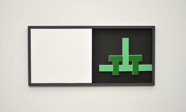 Original Abstract Geometric Sculpture by Manuel Izquierdo