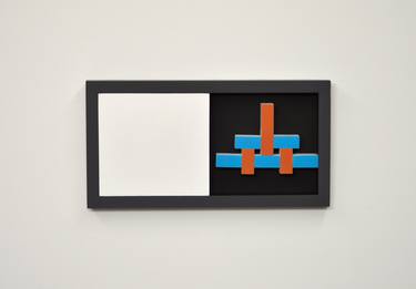 Original Abstract Geometric Sculpture by Manuel Izquierdo