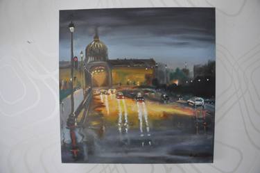 Print of Impressionism Cities Paintings by Anastasia Dishlitash