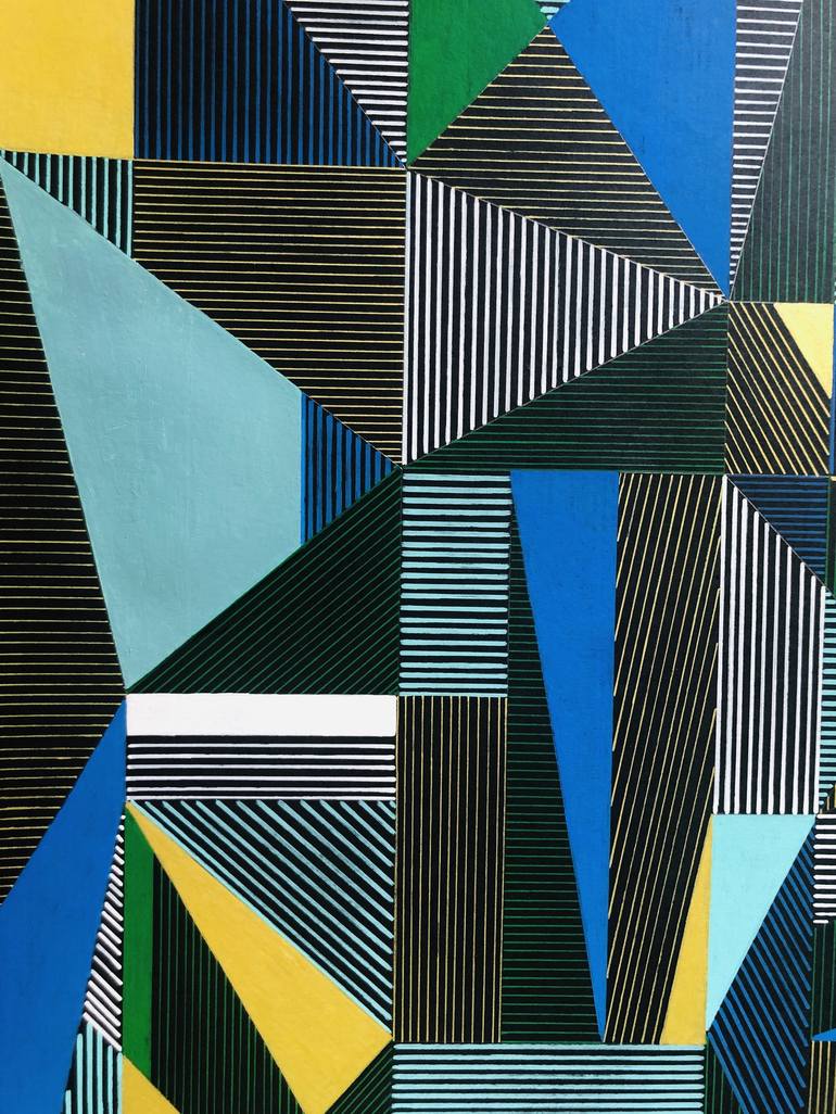 Original Abstract Painting by Veronica Romualdez