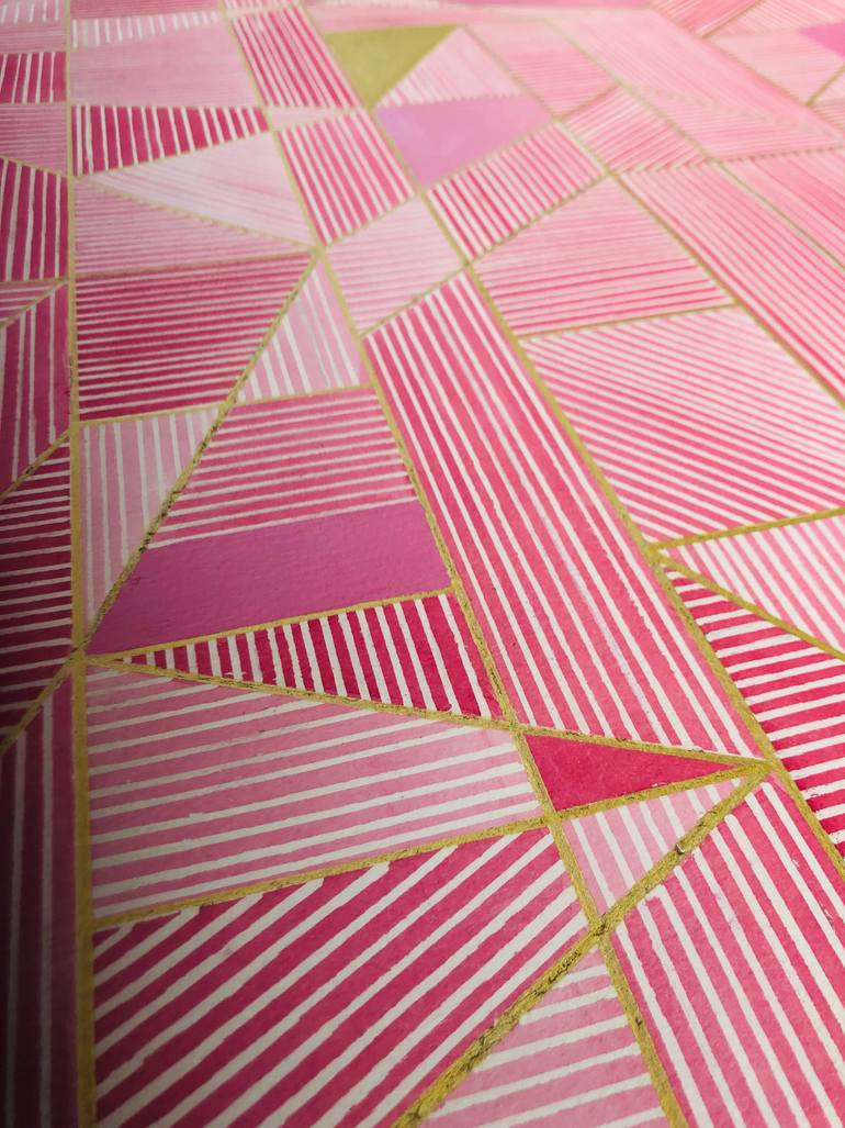 Original Abstract Painting by Veronica Romualdez