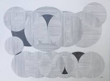 Print of Geometric Drawings by veronica romualdez