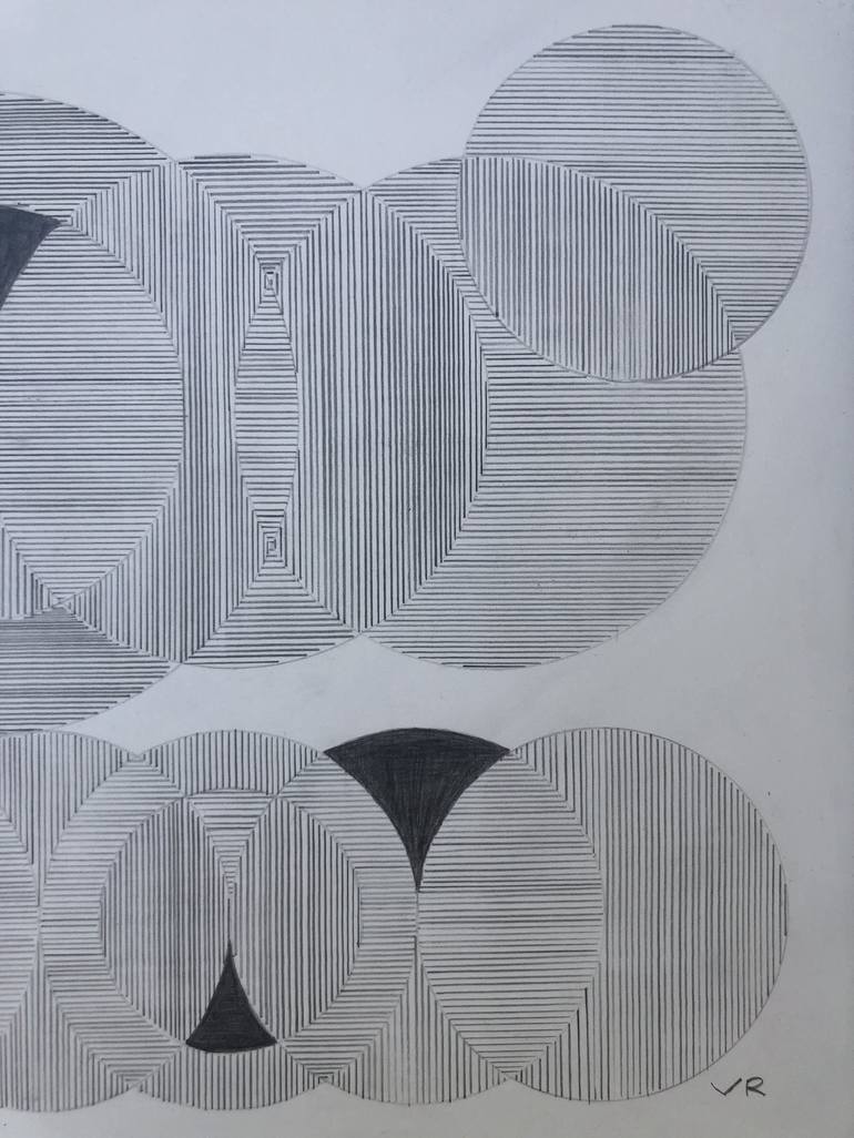 Original Geometric Drawing by veronica romualdez