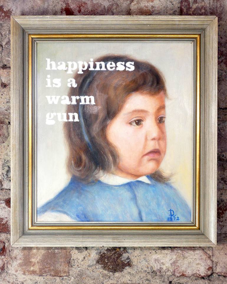 Happiness Is A Warm Gun Painting By Thomas Klefisch Saatchi Art