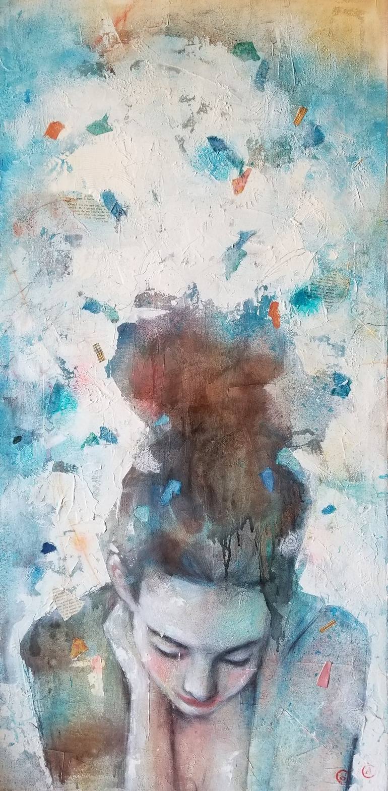 Inside my thoughts Painting by Alida Spiranec Sestan Saatchi Art