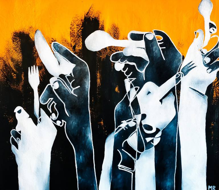 Silverware Painting by Matthew Rentz | Saatchi Art