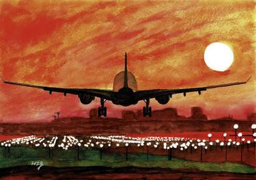 Print of Travel Paintings by Hanieh Zaab