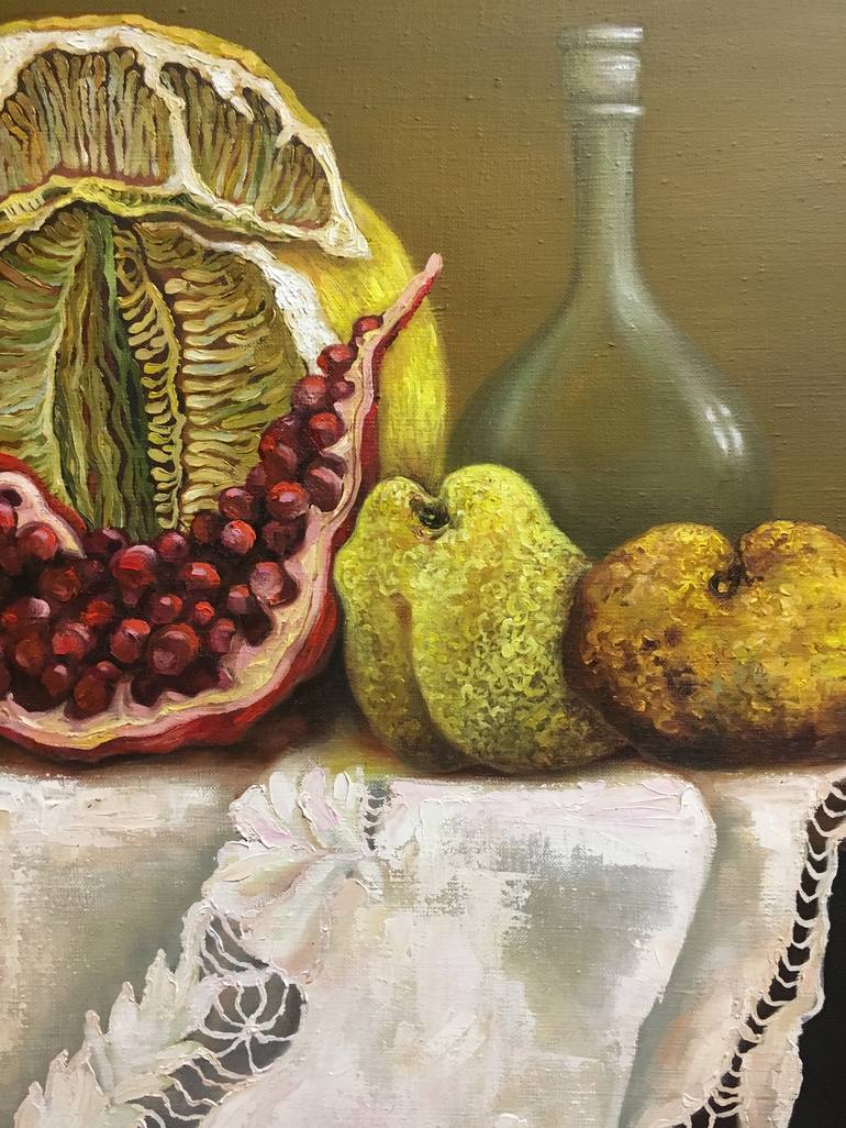 Original Realism Still Life Painting by Anastasia Kolosnitsyna