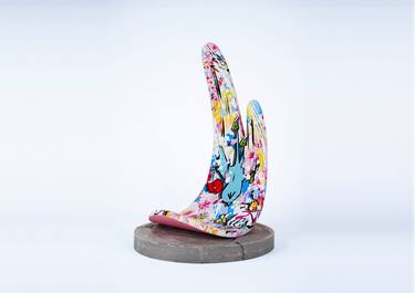 Original Pop Art Pop Culture/Celebrity Sculpture by Yuya Saito