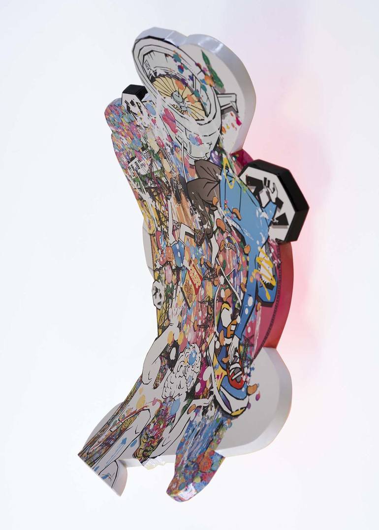 Original Pop Culture/Celebrity Sculpture by Yuya Saito