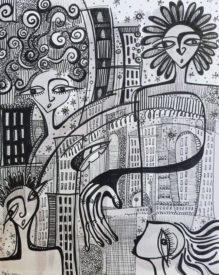 Narrative Drawing by Masha Andreievna Saatchi Art