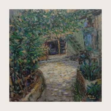 Print of Impressionism Garden Paintings by Eko Bimantara