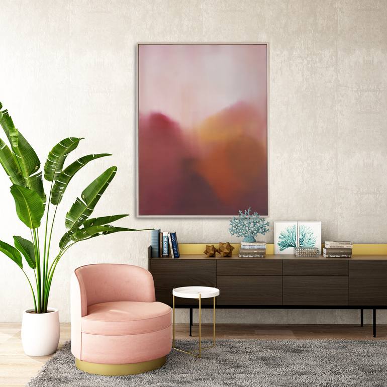 Original Minimalism Abstract Painting by Nicole Rose