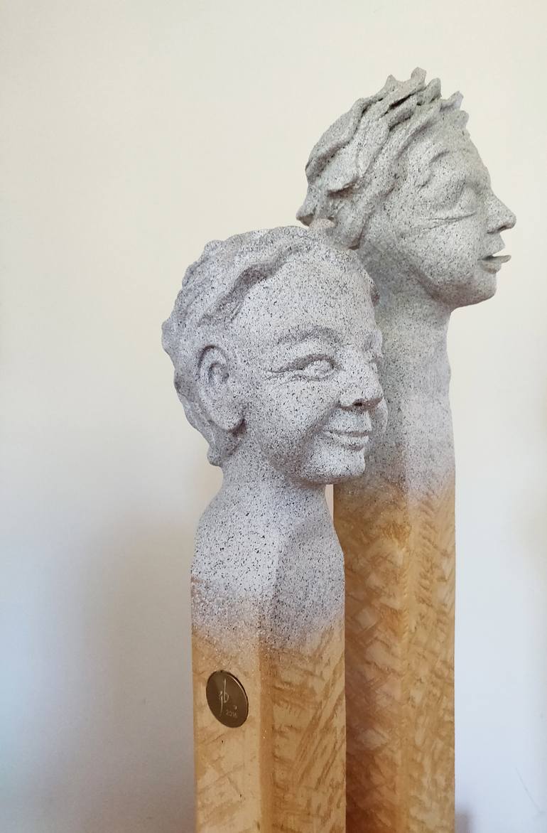 Original Expressionism People Sculpture by Juliane Brandt