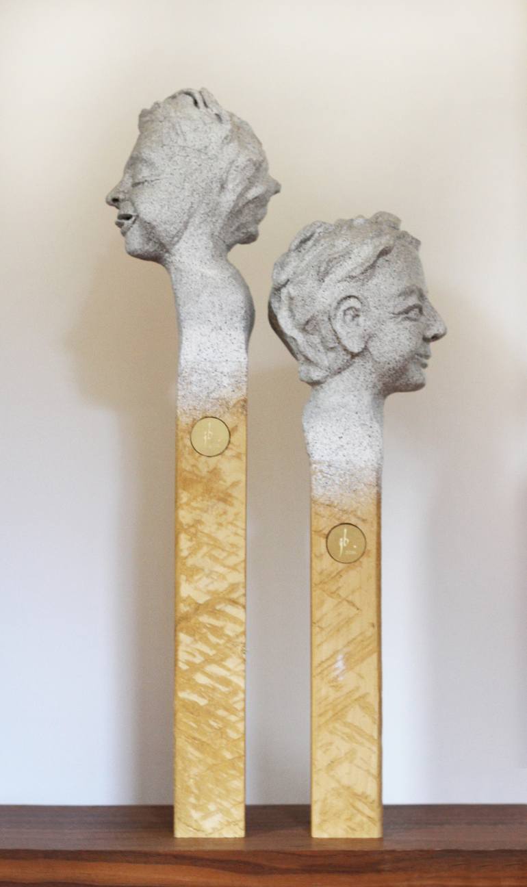 Original Expressionism People Sculpture by Juliane Brandt