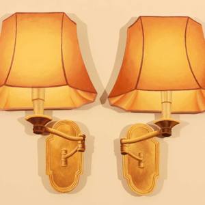Two Wall Lamps