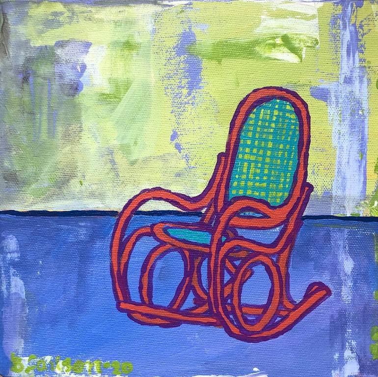 Empty Chairs: Pablo Picasso's Chair Painting by Bonnie Carlson ...