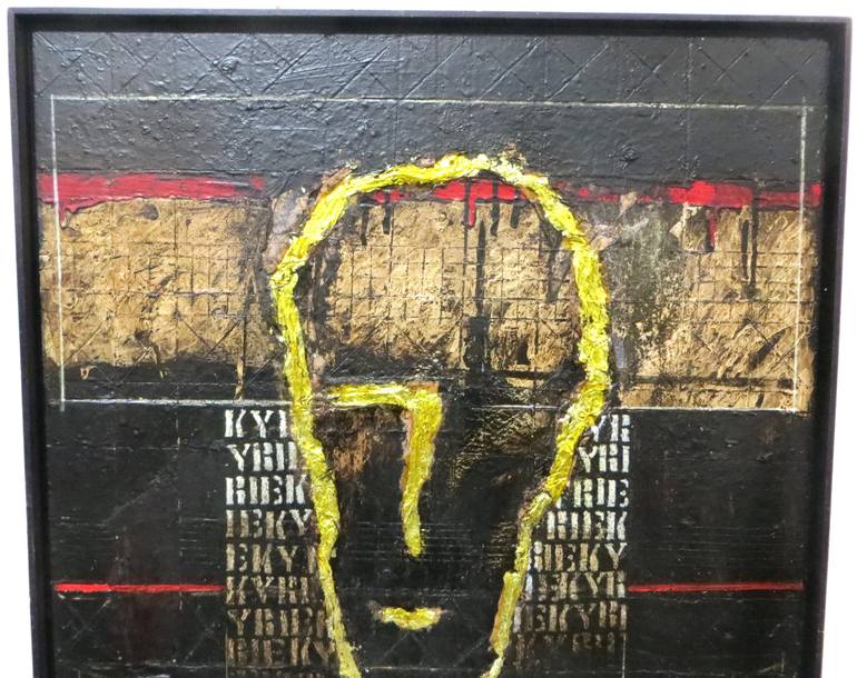 Original Expressionism Religion Painting by Giovanni Morgese
