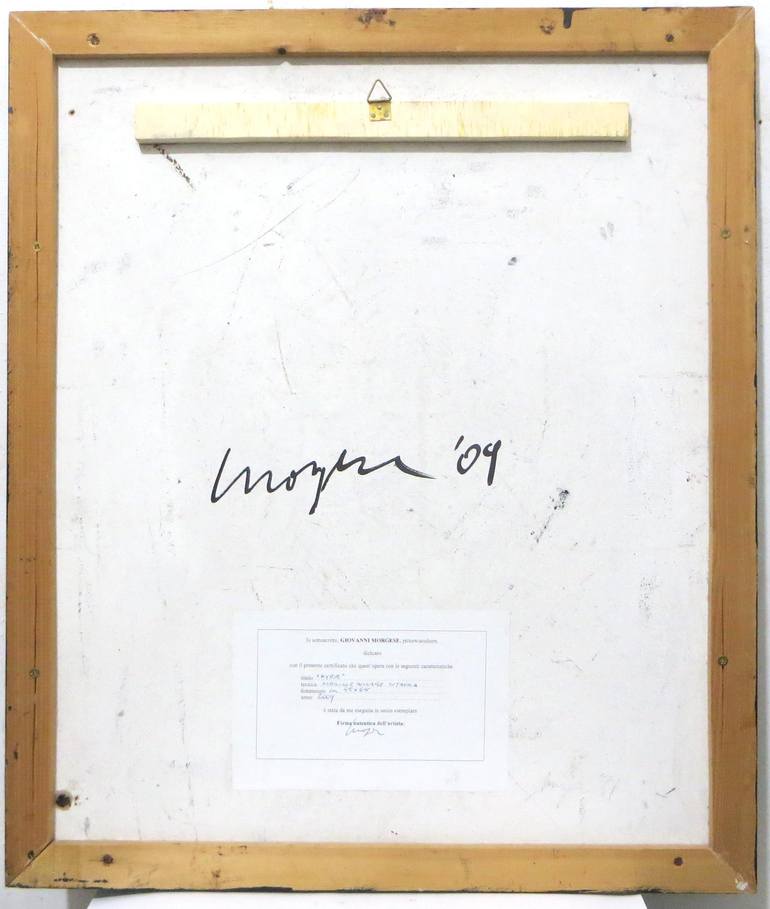 Original Expressionism Religion Painting by Giovanni Morgese