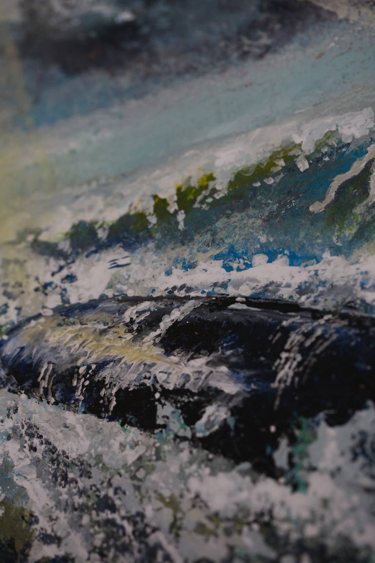 Original Conceptual Seascape Painting by Vyacheslav Shcherbakov