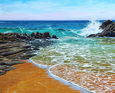 Original Figurative Landscape Painting by Enric Rubio Serra