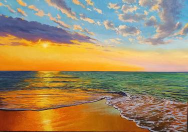 Original Fine Art Seascape Paintings by Enric Rubio Serra