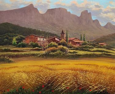 Original Landscape Paintings by Enric Rubio Serra